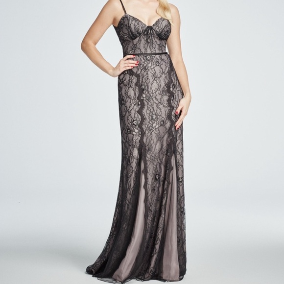 Zac Posen Black Sweetheart Sleeveless Prom Gown - Picture 1 of 5